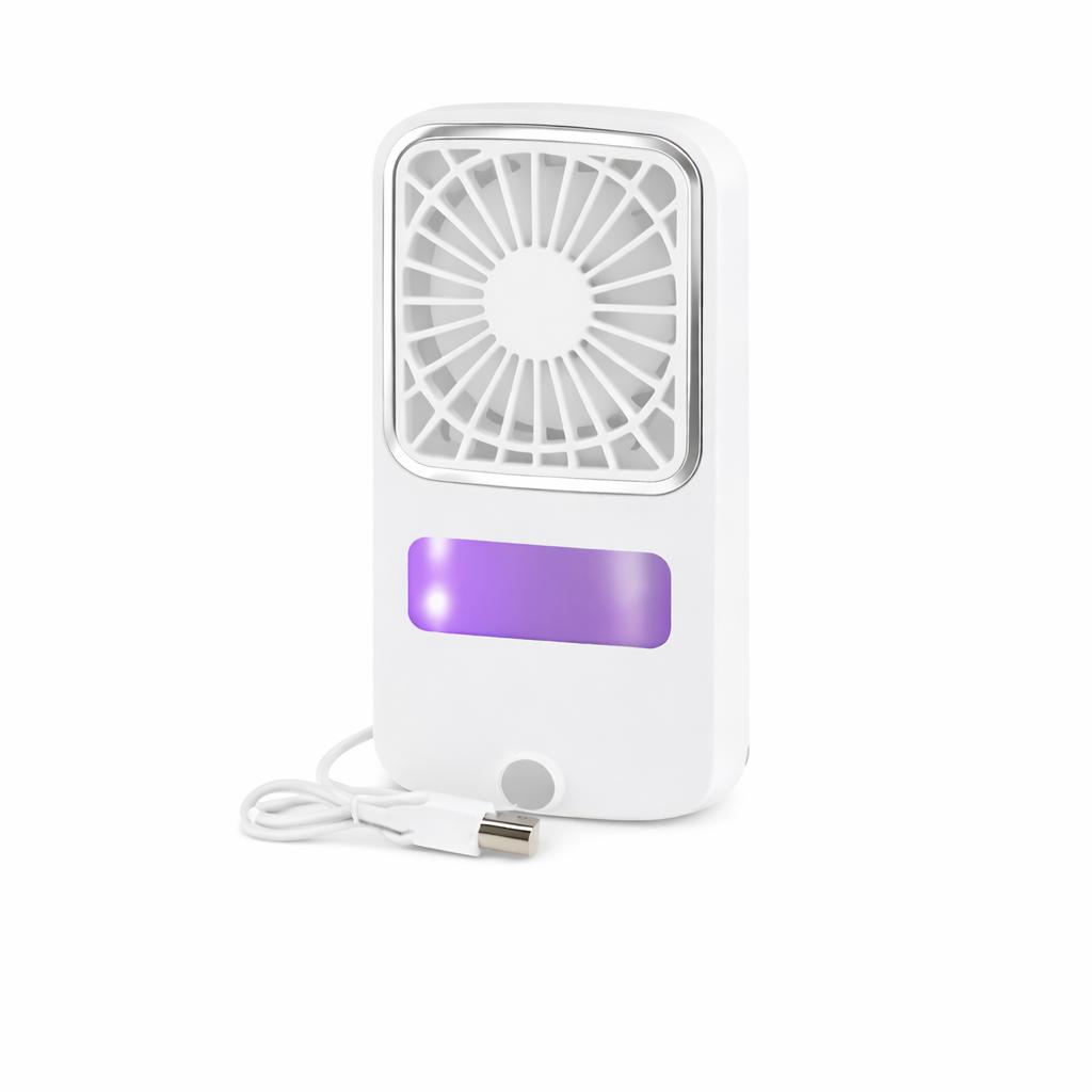 Ventilador de mano recargable